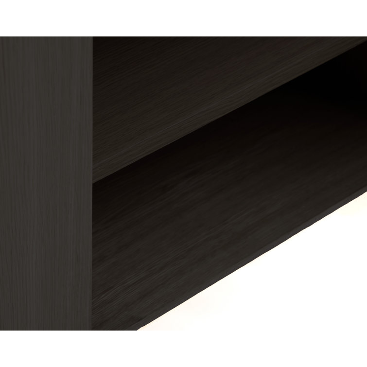 Atlas 71'' Black Wood Minimalist Sideboard