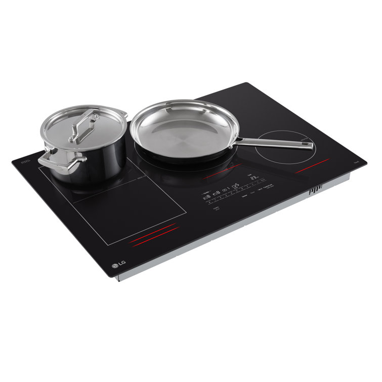 30" Black Ceramic Induction Cooktop with Touch Control