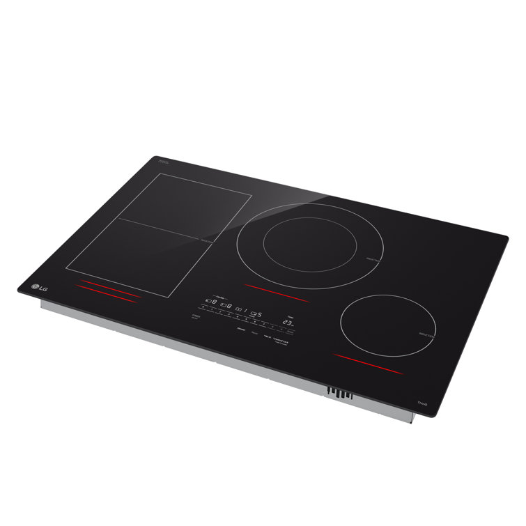 30" Black Ceramic Induction Cooktop with Touch Control