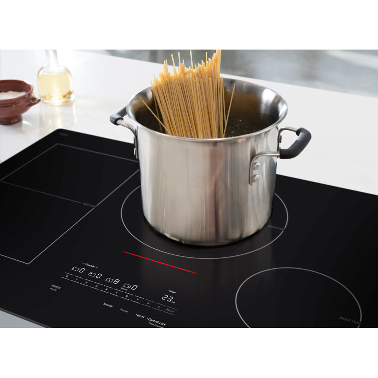 30" Black Ceramic Induction Cooktop with Touch Control