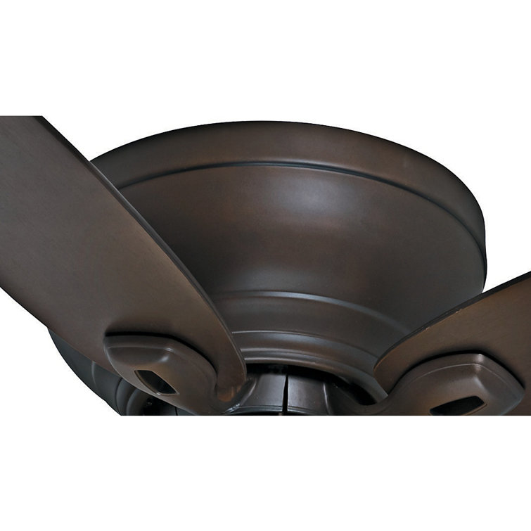 Maiden Bronze 44" Low Profile Ceiling Fan with Lighting
