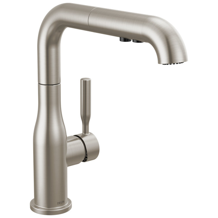 Almari Stainless Steel Pull-Out Kitchen Faucet with Magnetic Docking