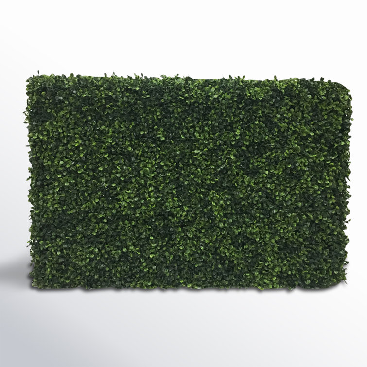 Vickerman 36" Artificial Green Boxwood Hedge for Outdoor Use