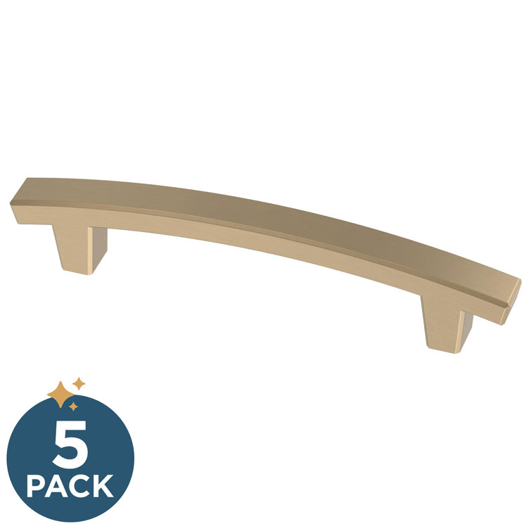 Champagne Bronze 5-3/8" Bar Pull with Mounting Hardware