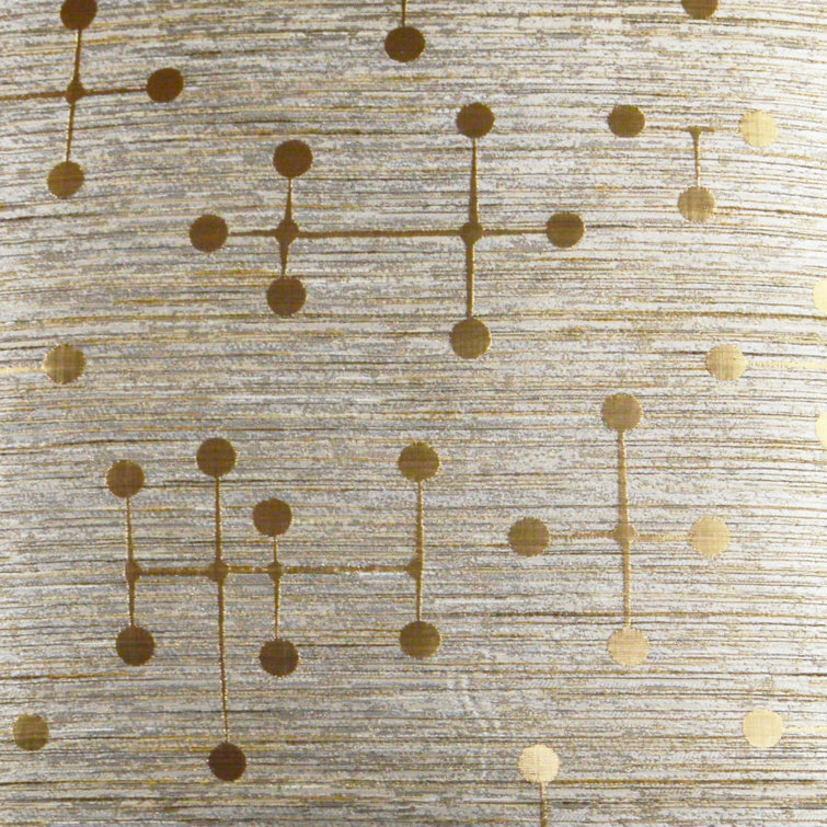 Gold Jacquard Woven Square Decorative Throw Pillow
