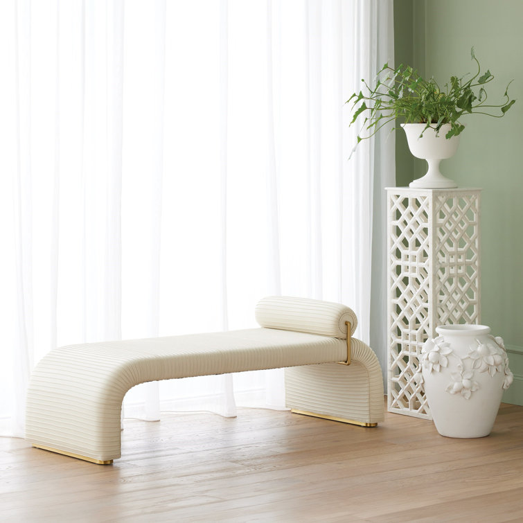 Matte White Ceramic Decorative Urn with Floral Design