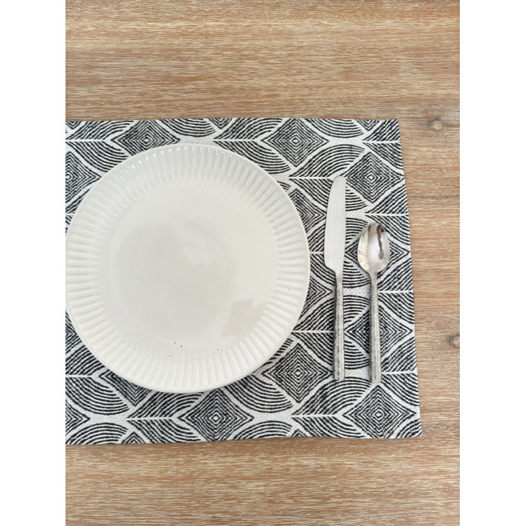 Acrylic Geometric Rectangle Placemat