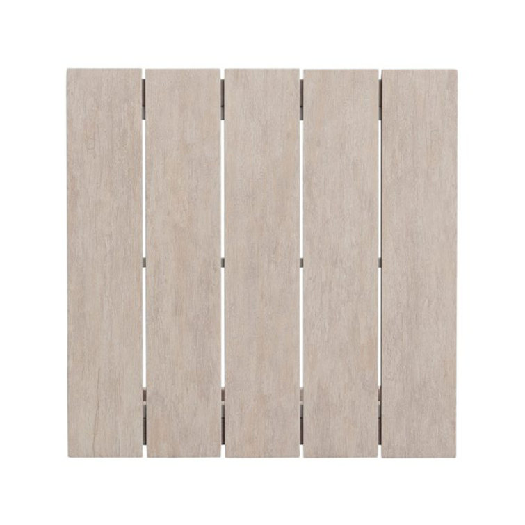 Tetra 22'' White Metal Outdoor Side Table
