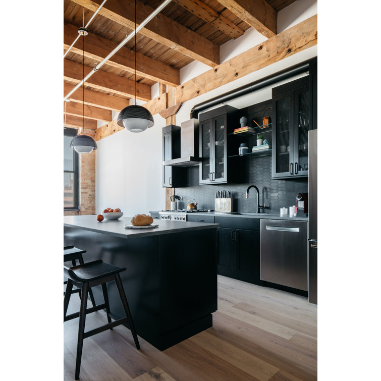 Elegant Matte Black & Satin Brass Globe Pendant Light with White Glass