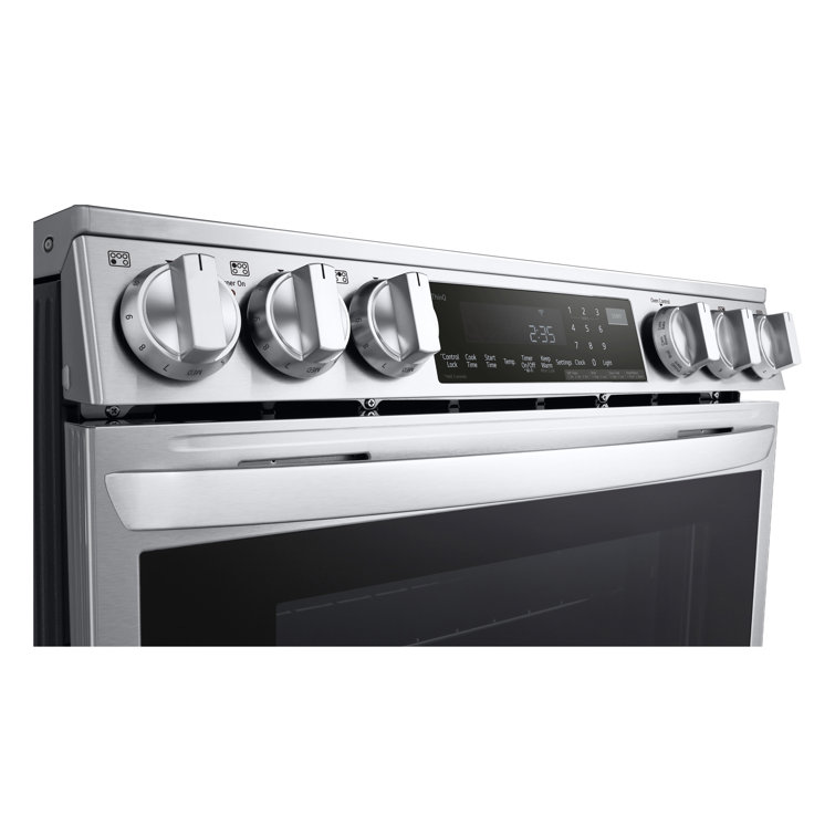 LG 6.3 Cu. Ft. Stainless Steel Smart Induction Range with Convection and Air Fry