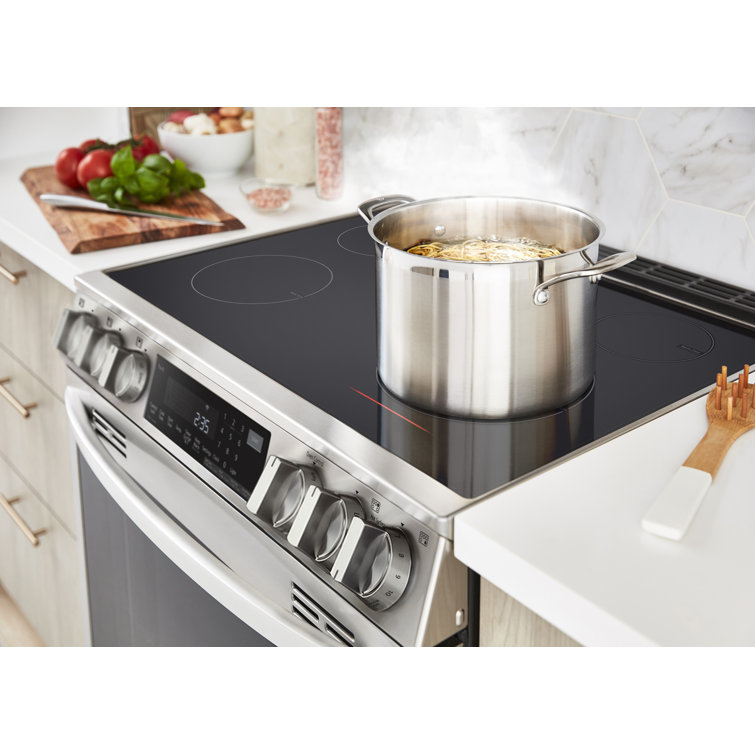 LG 6.3 Cu. Ft. Stainless Steel Smart Induction Range with Convection and Air Fry