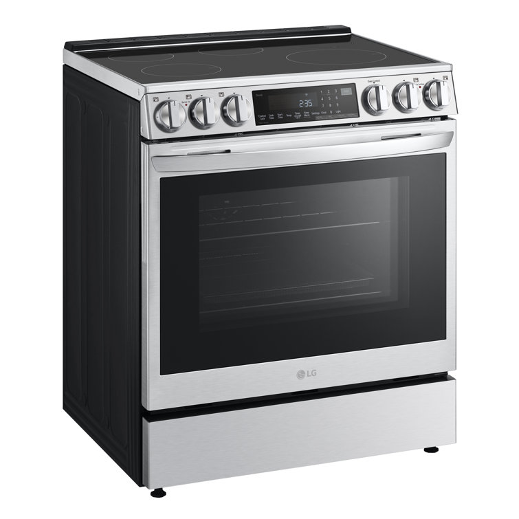 LG 6.3 Cu. Ft. Stainless Steel Smart Induction Range with Convection and Air Fry