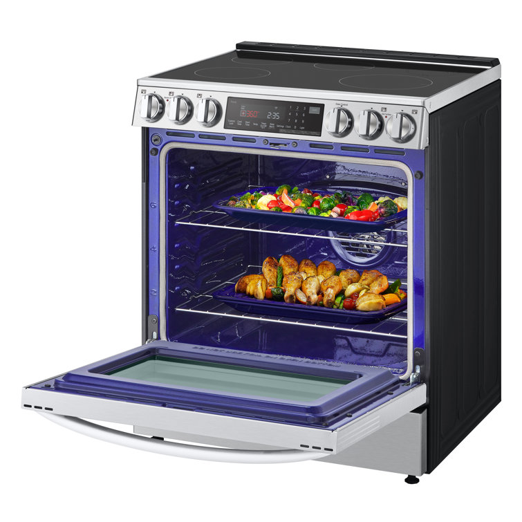 LG 6.3 Cu. Ft. Stainless Steel Smart Induction Range with Convection and Air Fry