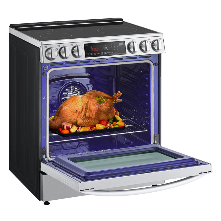 LG 6.3 Cu. Ft. Stainless Steel Smart Induction Range with Convection and Air Fry