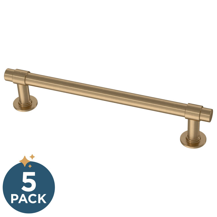 Champagne Bronze 3'' Center to Center Bar Cabinet Pull Set