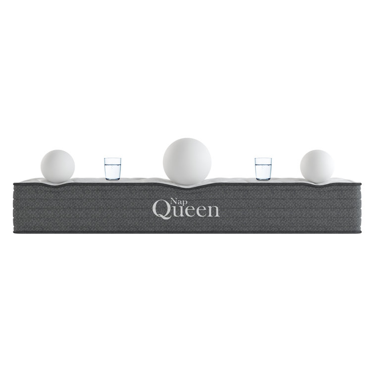 Queen 10'' Cooling Gel Memory Foam Hybrid Mattress