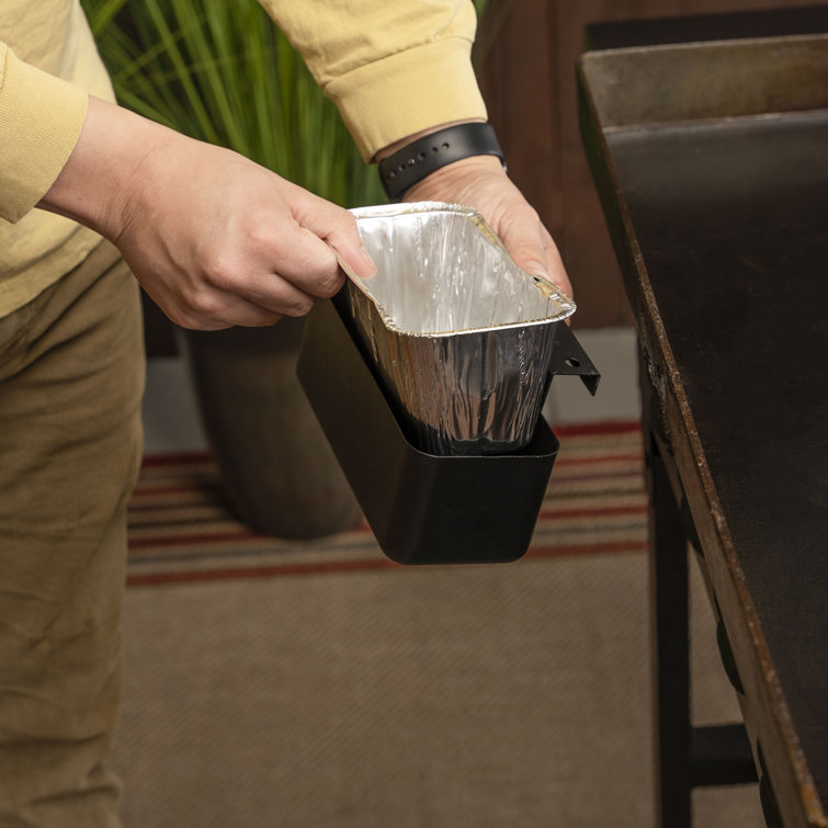 Disposable Rectangular Aluminum Grease Cup Liners, Pack of 30