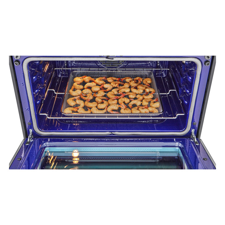 30 Inch Stainless Steel Smart Dual-Fuel Double Oven Range