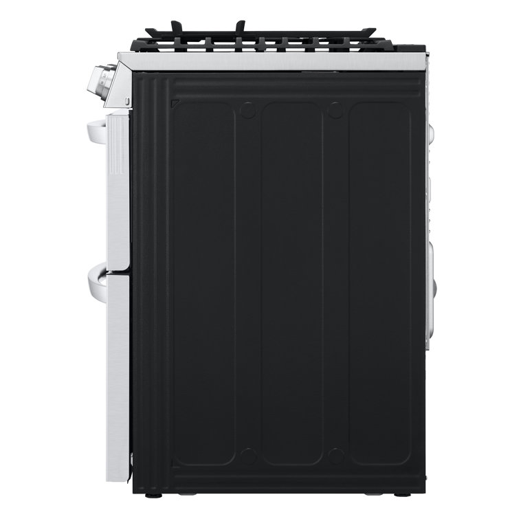 30 Inch Stainless Steel Smart Dual-Fuel Double Oven Range
