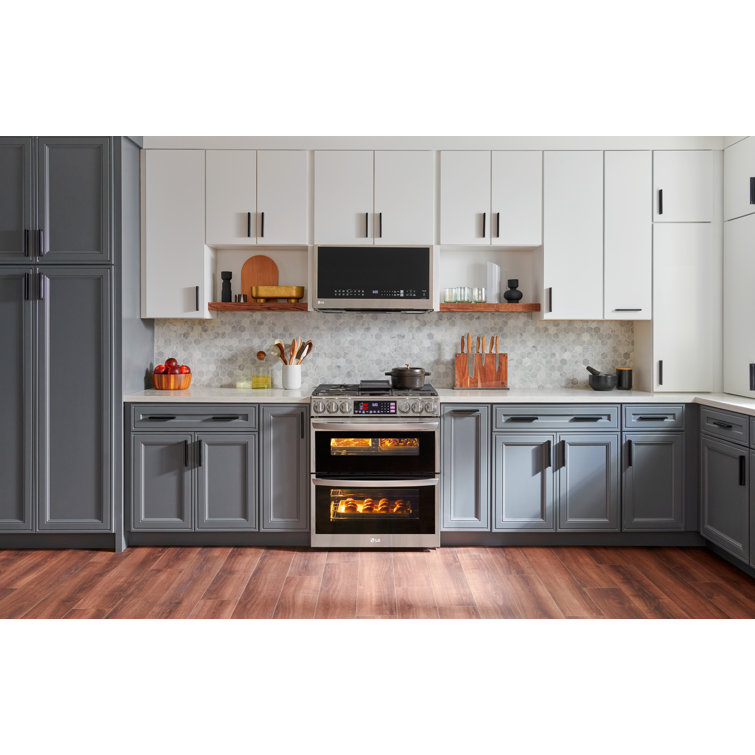 30 Inch Stainless Steel Smart Dual-Fuel Double Oven Range