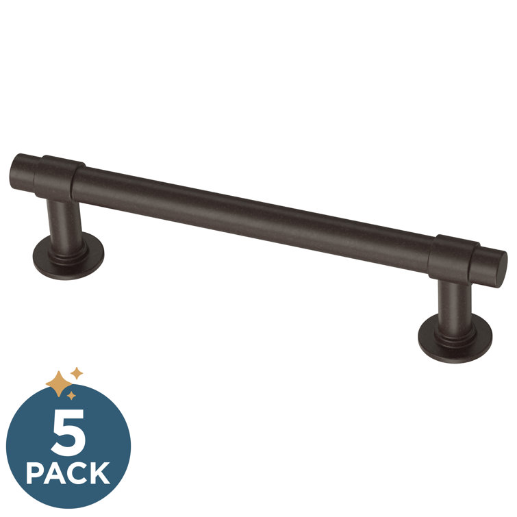 Deep Bronze 4" Bar Pull with Mounting Hardware