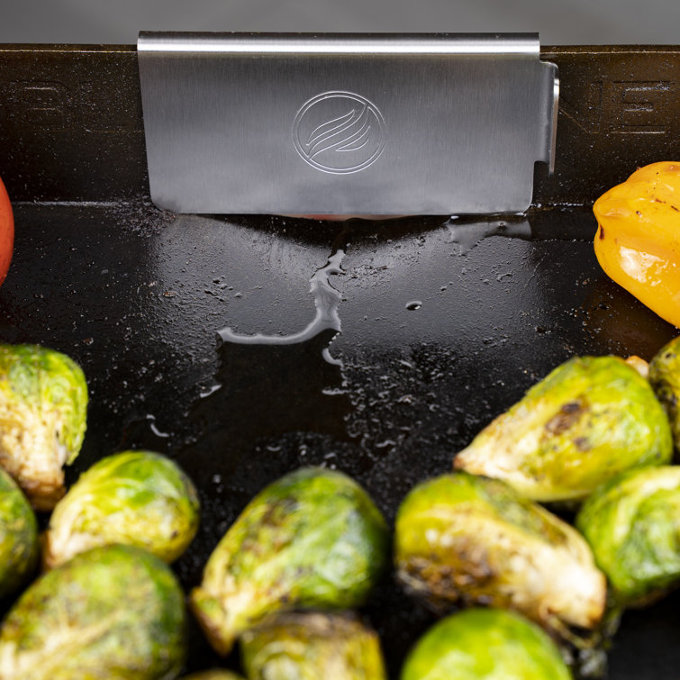Blackstone Gray Stainless Steel Griddle Tool Holder Set