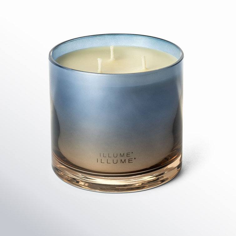 Blue Glass Citrus Crush Scented Candle