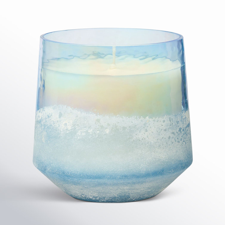 Blue Glass Citrus Crush Scented Candle