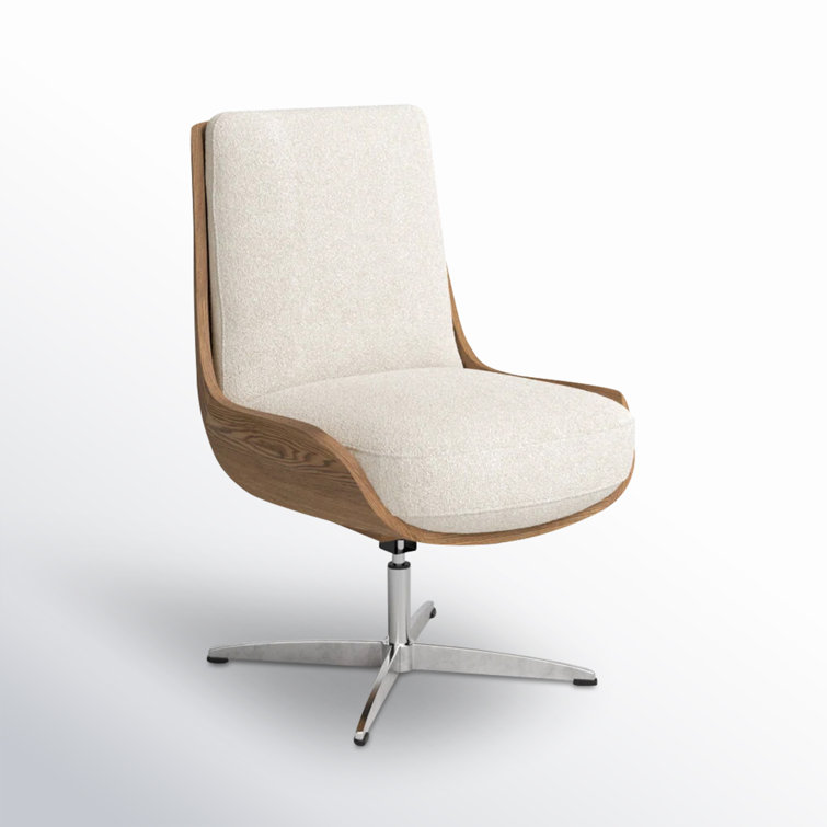 Elder Sand and Toasted Ash Veneer Adjustable Swivel Task Chair