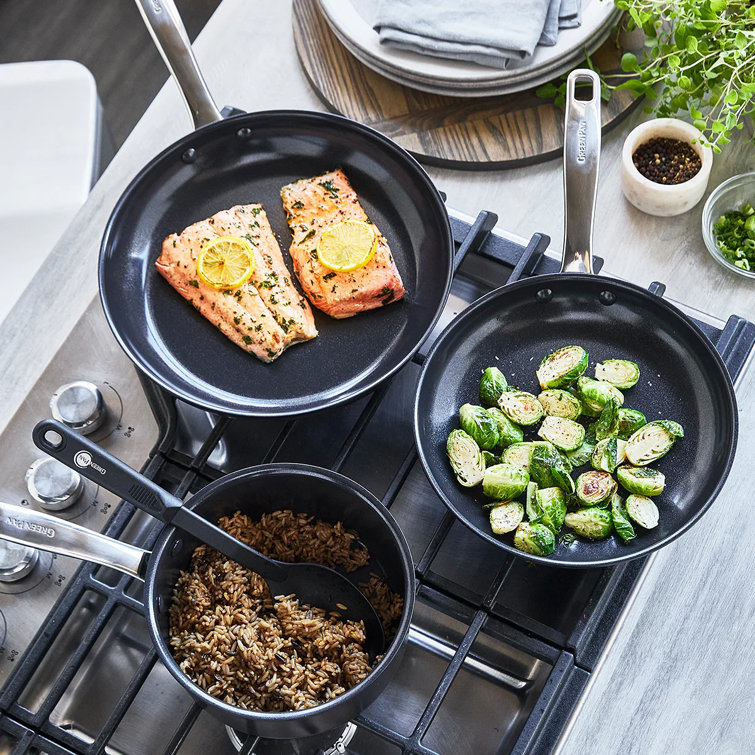 GreenPan Chatham Black Ceramic Nonstick 11-Piece Cookware Set