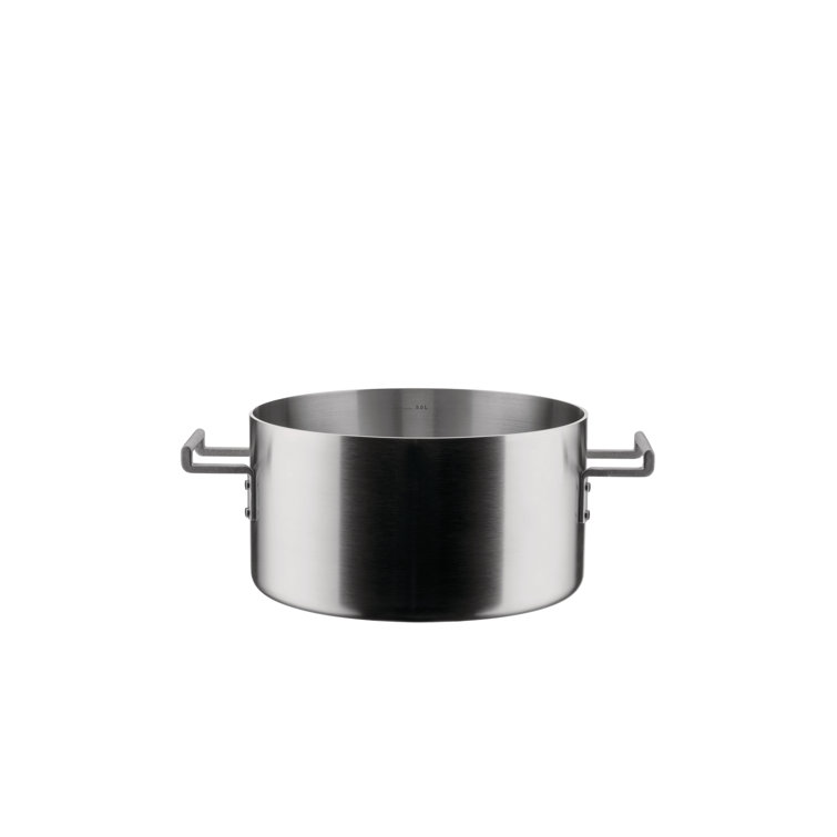 9.45'' Stainless Steel 3-Ply Non-Stick Stock Pot