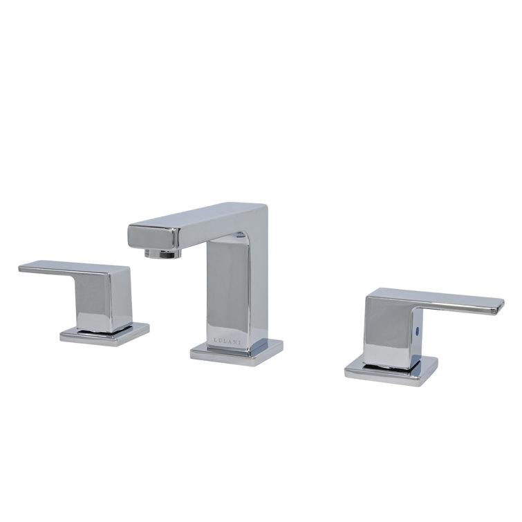 Capri Chrome 8" Widespread Two-Handle Bathroom Faucet