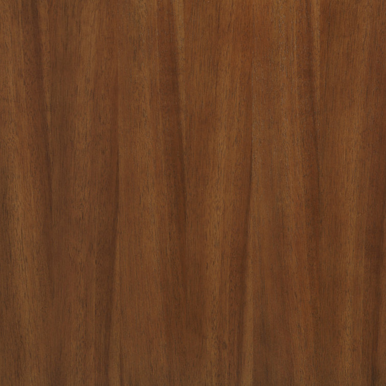 Walnut Matte Black Single Bathroom Vanity with White Quartz Top