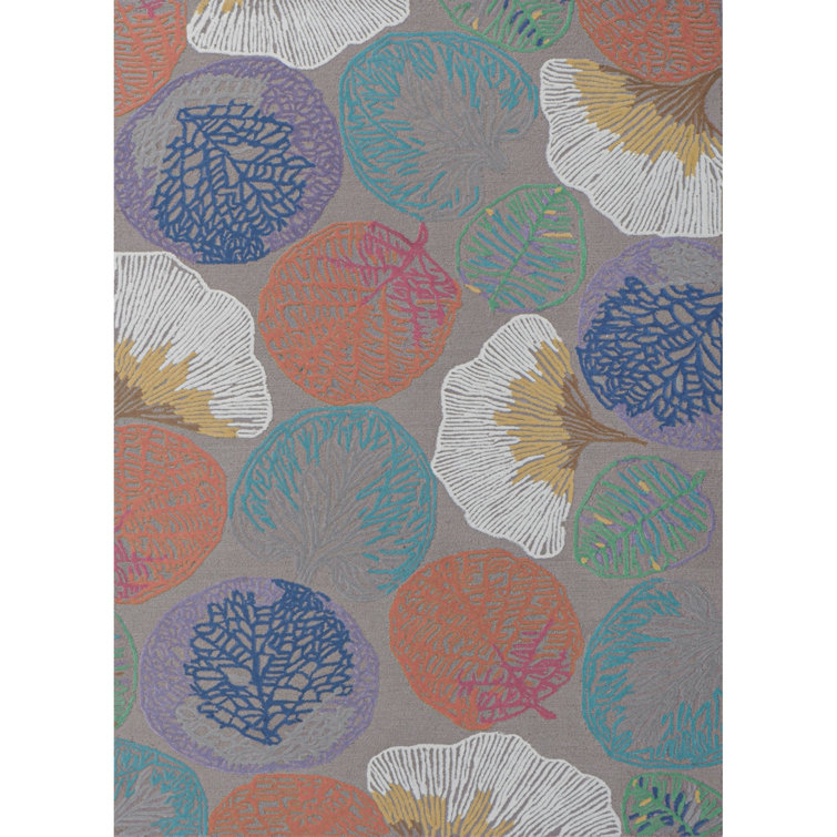 Carmel Multicolor Hand-Tufted Wool Runner Rug 2'6" x 8'