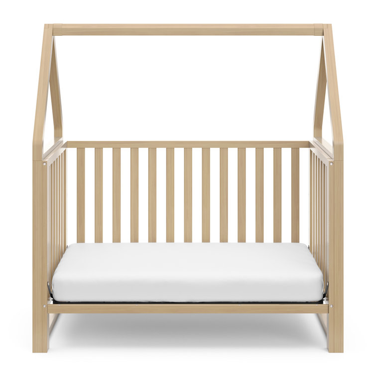 Driftwood 5-in-1 Convertible Crib with Playhouse Design
