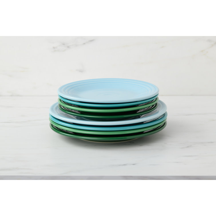 Meadow Green Ceramic 10.5-Inch Dinner Plate