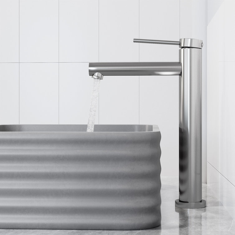 Jewel 11" Chrome Single Handle Vessel Bathroom Faucet