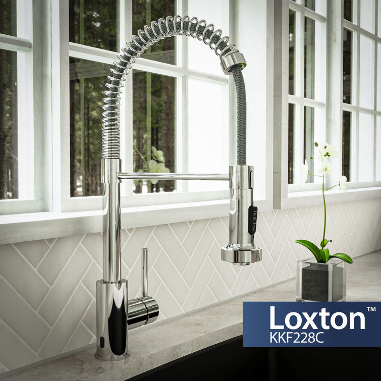 Chrome Touchless Pull-Down Kitchen Faucet with Spray