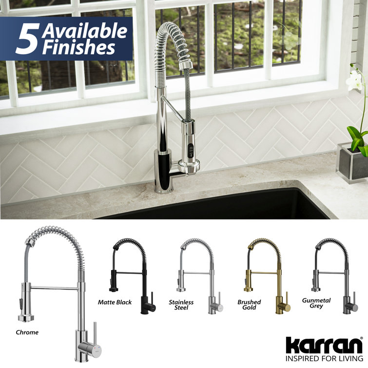 Chrome Touchless Pull-Down Kitchen Faucet with Spray