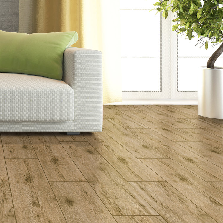 Celeste Taupe 8" x 40" Glazed Ceramic Wood Look Tile