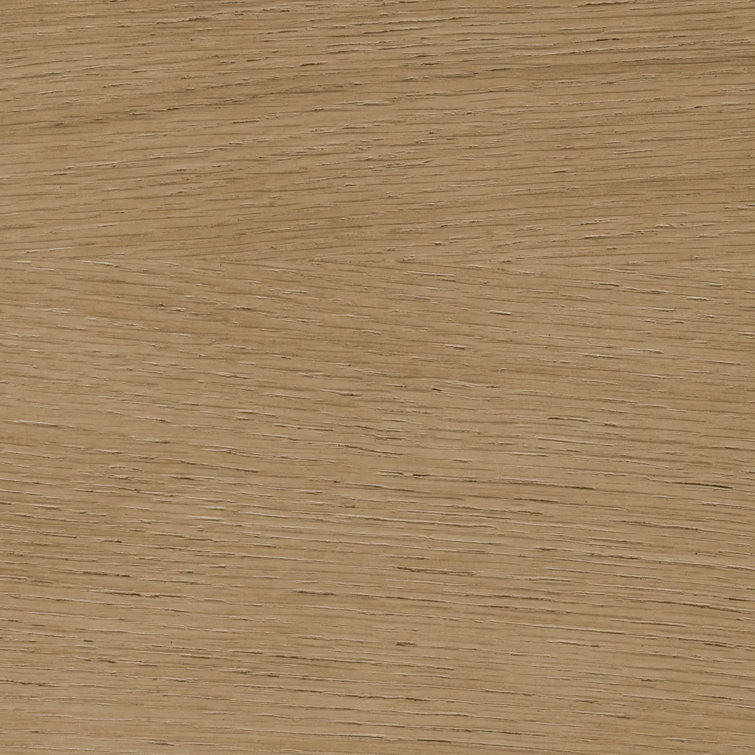 Natural Oak Asymmetrical Leg Dining Table