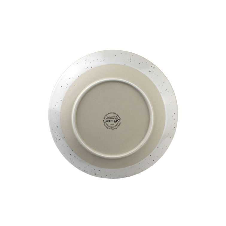 Siterra 16-Piece White Ceramic Dinnerware Set