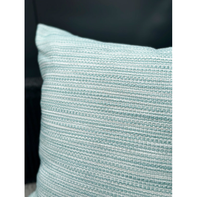 Aqua Square UV-Resistant Acrylic Indoor/Outdoor Pillow