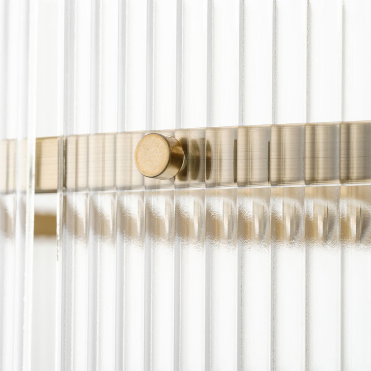 Seville Soft Gold 9-Light Contemporary Chandelier with Glass Elements
