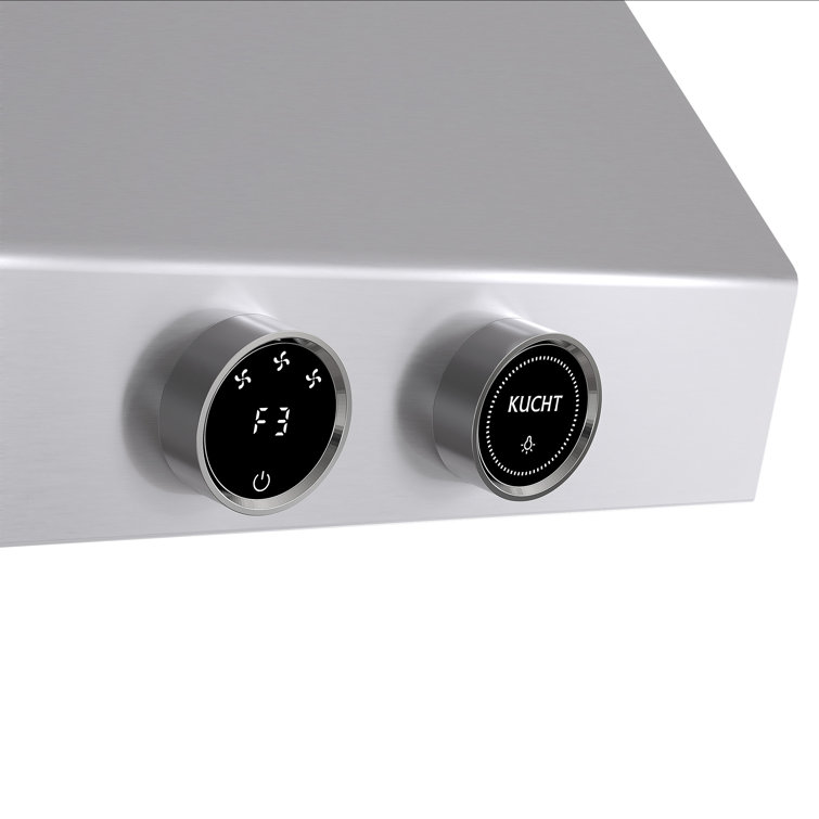 48-Inch Stainless Steel Under Cabinet Range Hood with LED Lights