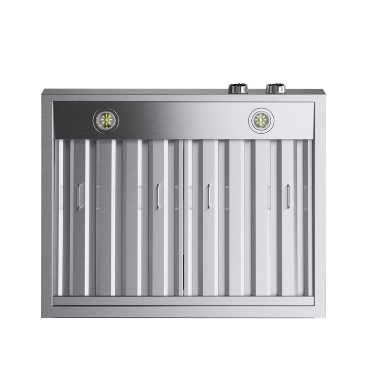30-Inch Stainless Steel Under Cabinet Range Hood with LED Lights