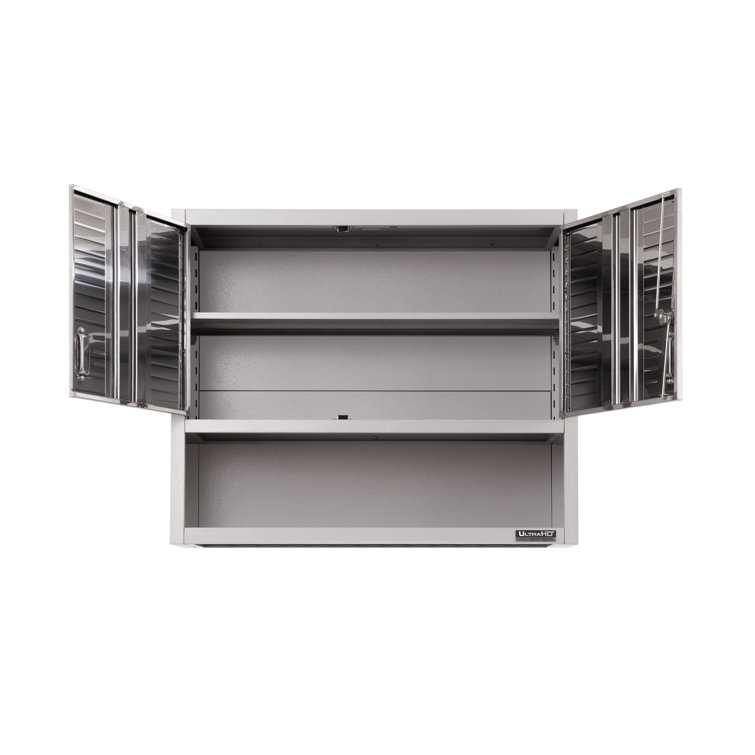 Seville Classics UltraHD Double Door Wall Cabinet, 36" W x 12" D x 30" H