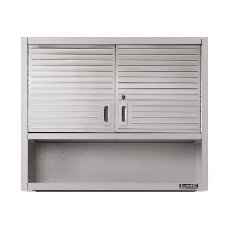 Seville Classics UltraHD Double Door Wall Cabinet, 36" W x 12" D x 30" H