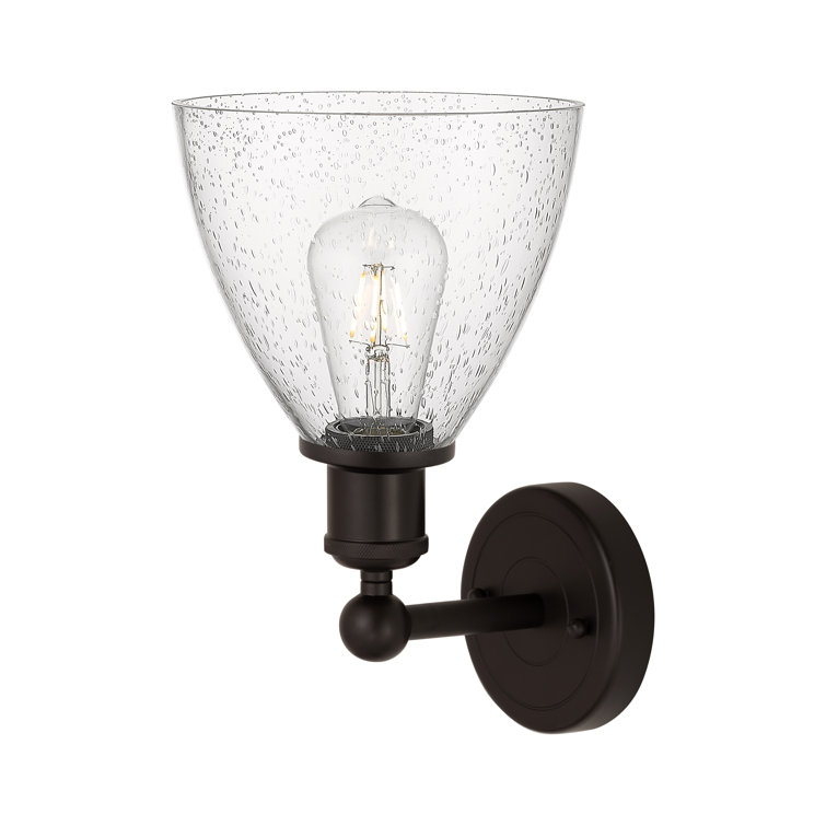 Edison Inspired 12" Bronze Dimmable Wall Sconce