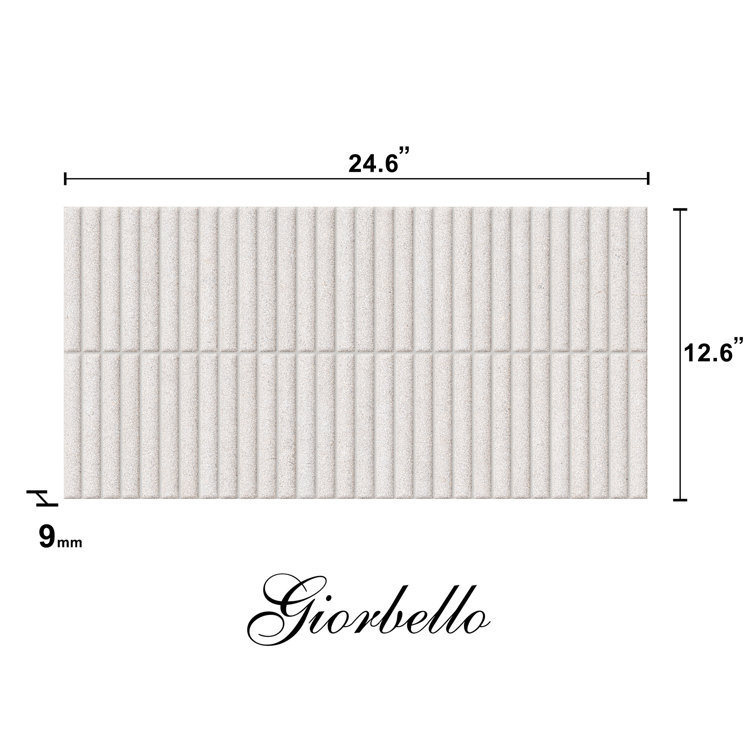 Pearl Matte Rectified Porcelain 12x24 Tile for Indoor and Outdoor Use